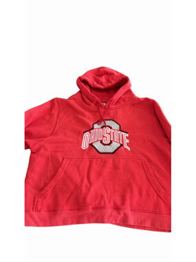 OHIO STATE Quilted Embroidered Hoodie - P2 Pro Player - Size 16/18 (XL)